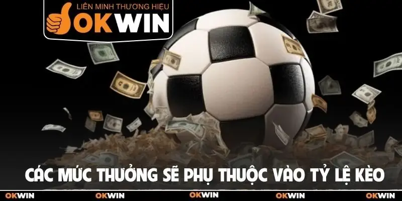 Các mức thưởng sẽ phụ thuộc vào tỷ lệ kèo